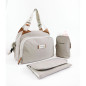 Sac a langer BABY ON BOARD TITOU GREIGE