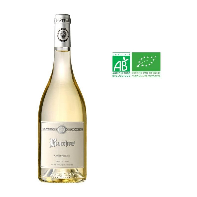 Château de Bacchus 2022 Méditerranée - Vin rosé de Vallée du Rhône - Bio
