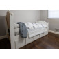 Barriere de lit Dreambaby Maggie - lits encastrés et aux lits plats- Mesurant 110 cm de large et 50 cm de haut