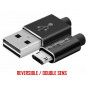 Câble micro USB AKASHI ALTMICROREVBK