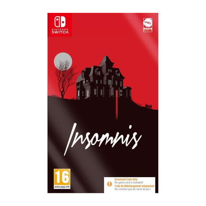 Insomnis - Jeu Nintendo Switch (code dans la boîte)
