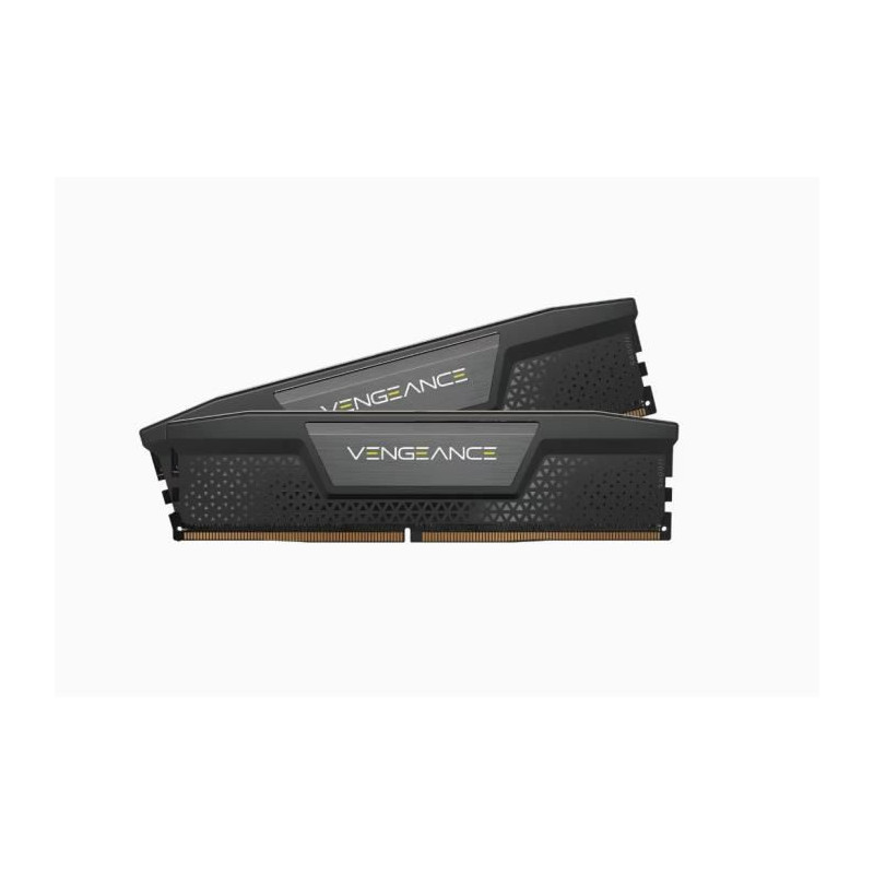 Mémoire RAM - CORSAIR - Vengeance DDR5 - 32GB 2x16GB DIMM - 6400 MHz - 1,40V - Noir (CMK32GX5M2B6400C32)