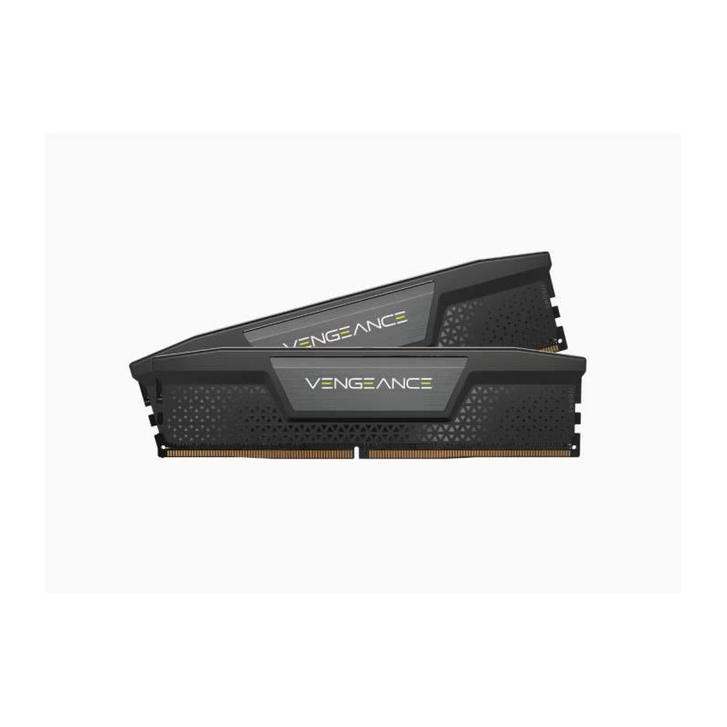 Mémoire RAM - CORSAIR - Vengeance DDR5 - 32GB 2x16GB DIMM - 6000 MHz - 1,25V - Noir (CMK32GX5M2B6000C36)