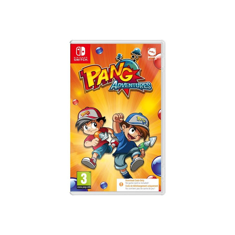 Pang Adventures Buster Edition Code in a box Nintendo Switch