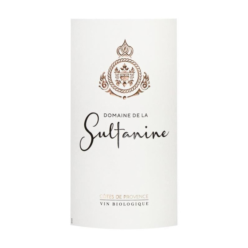 Domaine de la Sultanine 2022 Côtes des Provence - Vin rosé de Provence - Bio