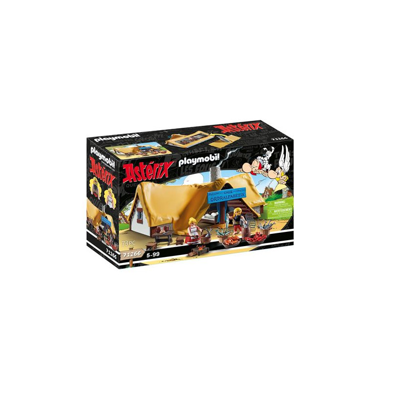 Playmobil Astérix 71266 Hutte d Ordralfabétix