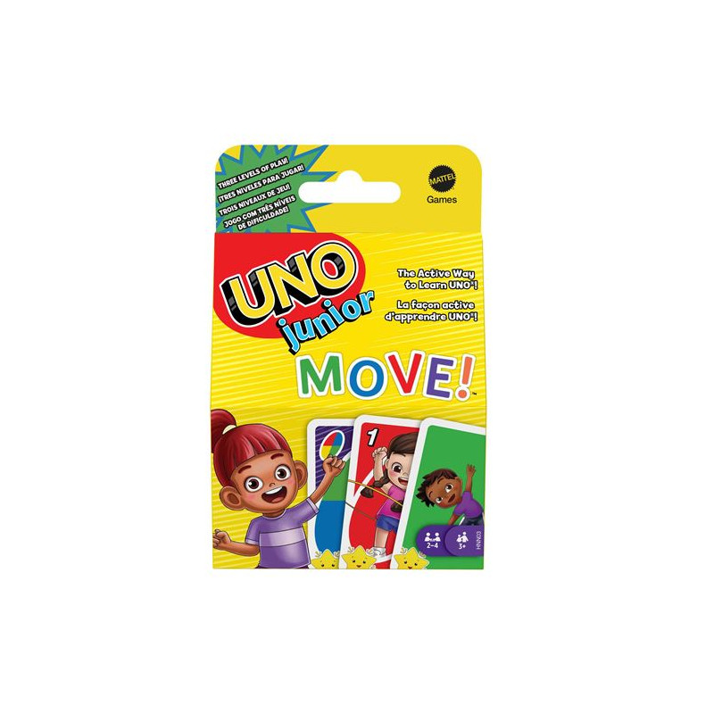 Jeu classique Mattel Uno Junior Move