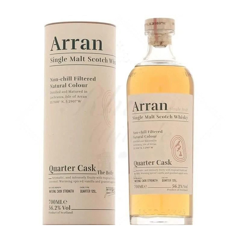 Arran - Quarter Cask - The Bothy - Single Malt Scotch Whisky - 56,2% Vol. - 70 cl