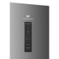 Réfrigérateur congélateur haut - CONTINENTAL EDISON - 413L - Total No Frost - inox - L70 cm x H 178 cm