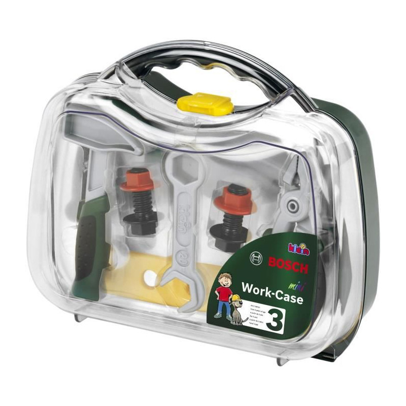 Mallette outils transparente Bosch avec accessoires - KLEIN - 8452