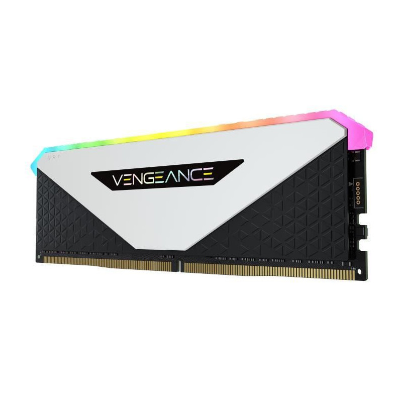CORSAIR CMN16GX4M2Z3200C16W Vengeance - Mémoire RGB RT - 3200MHz - 16GB (2x8GB) - Dimm DDR4 - Black for AMD Ryzen