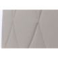 Tete de lit TUDOR - Tissu Carolyn Taupe - L.162 x H.100 x P.7 cm