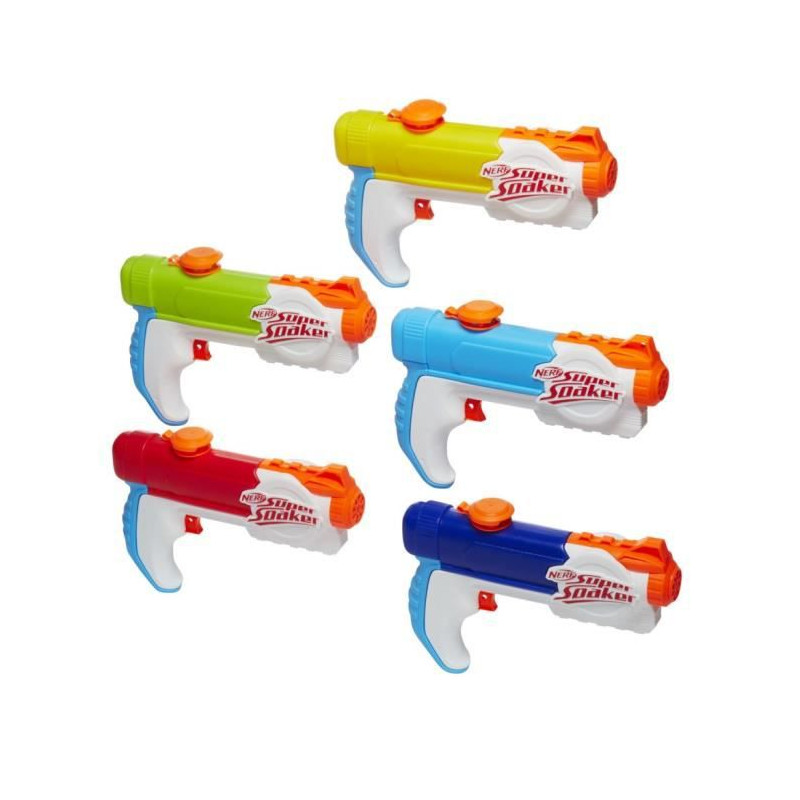 Nerf Super Soaker Multipack Piranha - 5 pistolets a eau - Adultes et enfants - des 6 ans