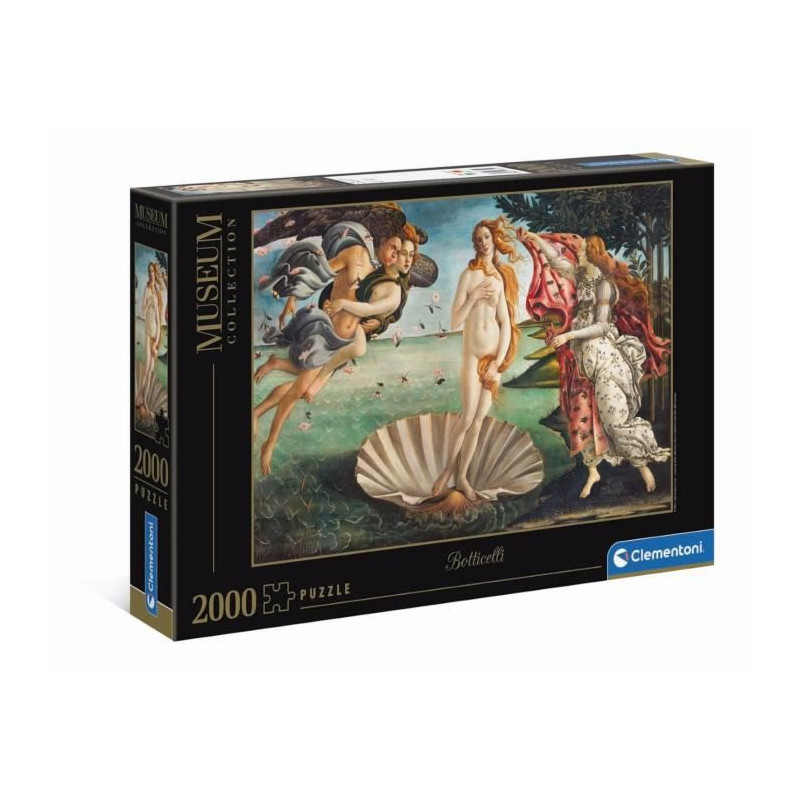 Clementoni - Museum - Puzzle 2000 pieces - Botticelli : The Birth of Venus