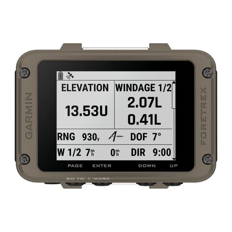 GPS de navigation au poignet - GARMIN - Foretrex 901 - Ballistic Edition