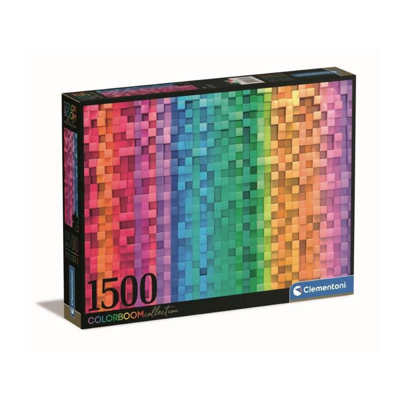 Clementoni - Colorboom collection - Puzzle 1500 pieces - Pixels