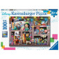 Puzzle 100 pièces XXL Ravensburger L’étagère du collectionneur Disney