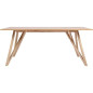 Table a manger - plateau placage frene- Scandinave -L 180 cm- Sawyer