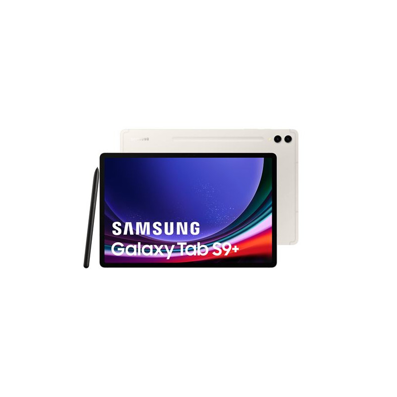 Tablette tactile Samsung Galaxy Tab S9+ 12.4" Wifi 256 Go Crème