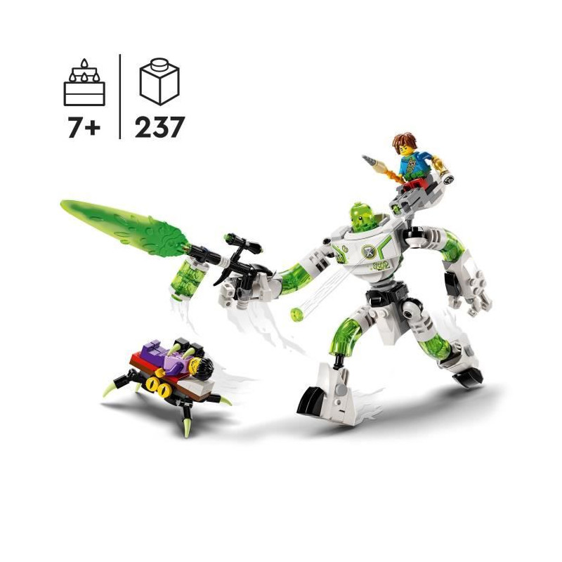 LEGO DREAMZzz 71454 Mateo et Z-Blob le Robot, Jouet avec Grande Figurine et Minifigurines Jayden