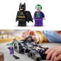LEGO DC 76224 La Batmobile : Poursuite entre Batman et le Joker, Jouet de Voiture Batmobile, avec Figurines