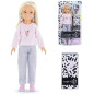 Coffret Valentine Shopping COROLLE GIRLS - poupée mannequin - 6 accessoires - 28 cm - Des 4 ans