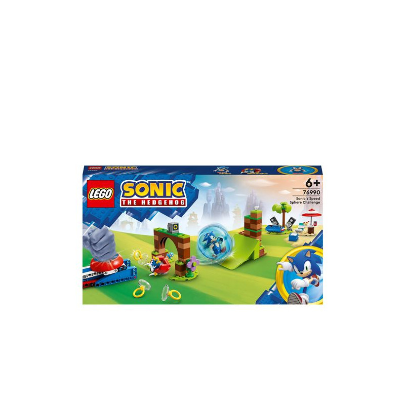 LEGO® 76990 Sonic et le défi de la sphère de vitesse
