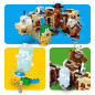 LEGO Super Mario 71427 Ensemble d'Extension Forteresses Volantes de Larry et Morton, Jouet avec Personnages