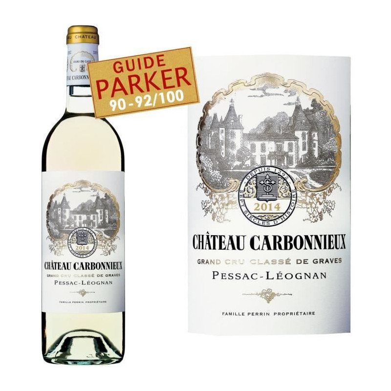 CHÂTEAU CARBONNIEUX 2020 Pessac Léognan Grand cru classé Vin de Bordeaux - Blanc - 75 cl
