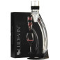 Aérateur de vin Ludi vin + socle noir, transparent