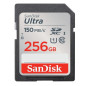 Carte mémoire SD SanDisk Ultra SDXC UHS I U1 Class10 256 Go