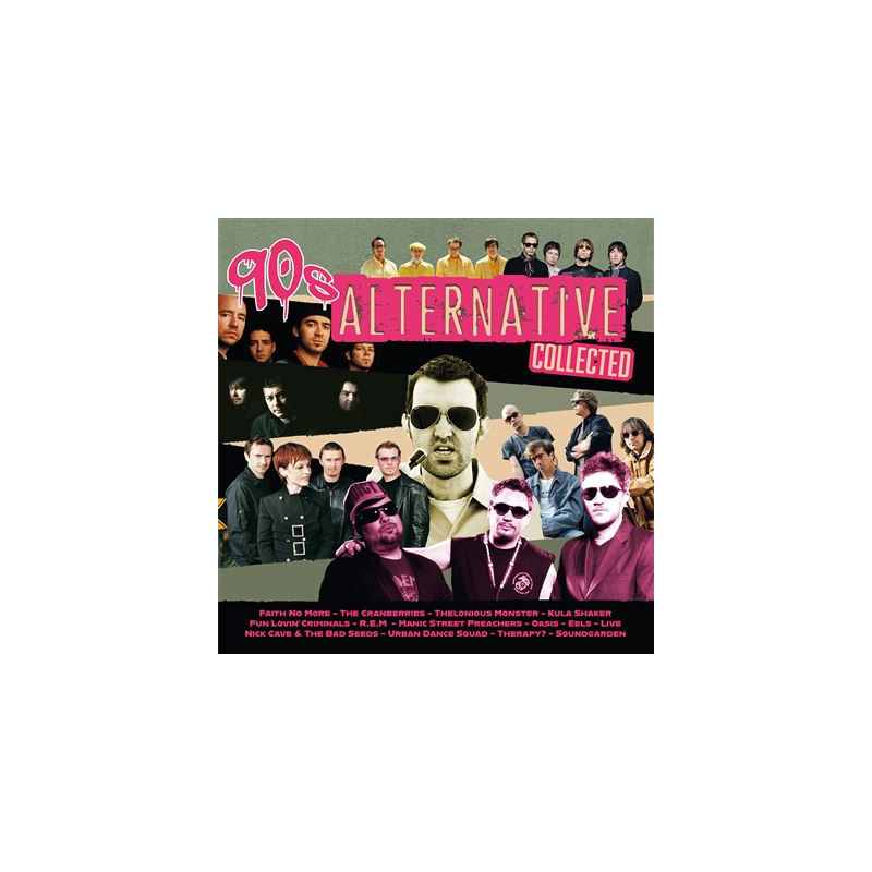 90 s Alternative Collected Édition Limitée Vinyle Magenta