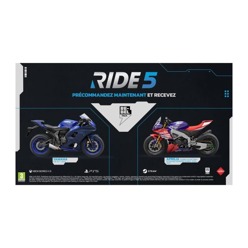 RIDE 5 - Jeu Xbox Series X
