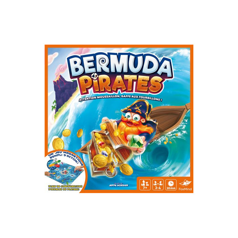 Jeu d adresse Asmodee Bermuda Pirates
