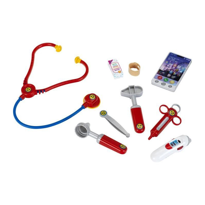 Mallette docteur avec smartphone et thermometre électroniques - KLEIN - 4368
