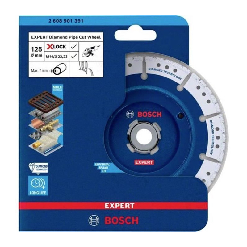 Bosch Accessories 2608901391 Disque a tronçonner diamanté 125 mm 1 pc(s)