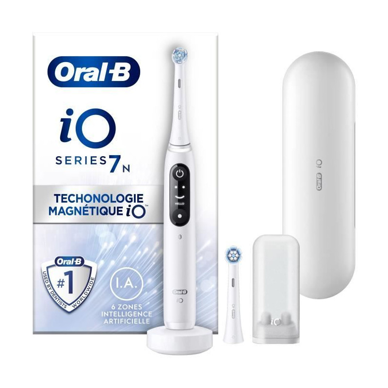 Brosse a dents électrique ORAL-B - 80362179 - blanc - sans fil