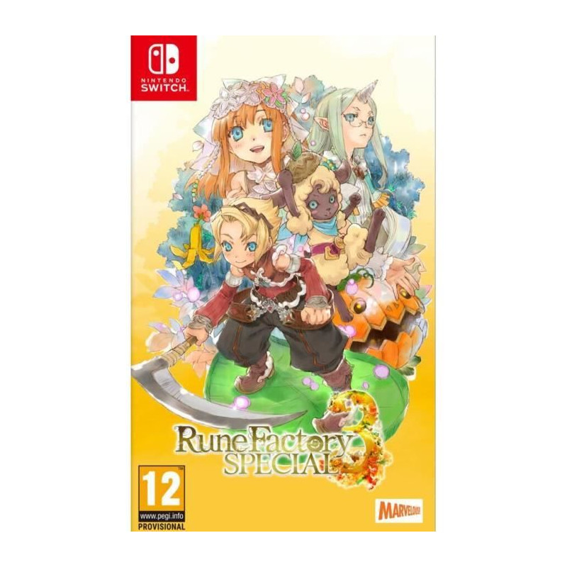 Rune Factory 3 Special Jeu Nintendo Switch