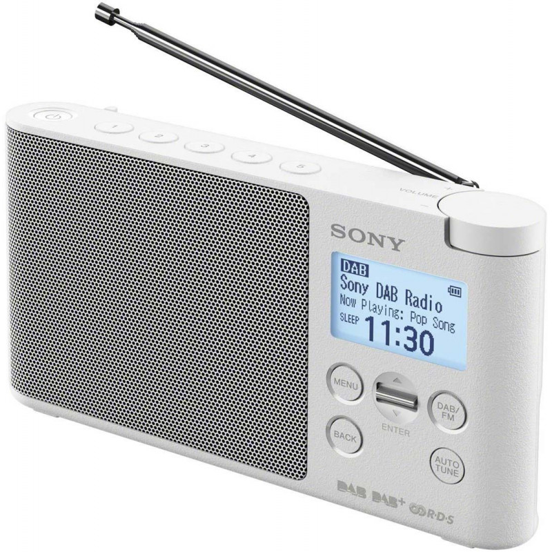 Sony Radio SONY XDRS 41 DBP BLANC