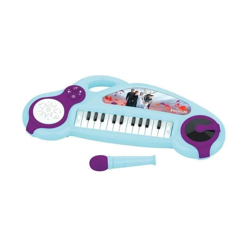 Piano électronique pour enfants La Reine des Neiges avec effets lumineux