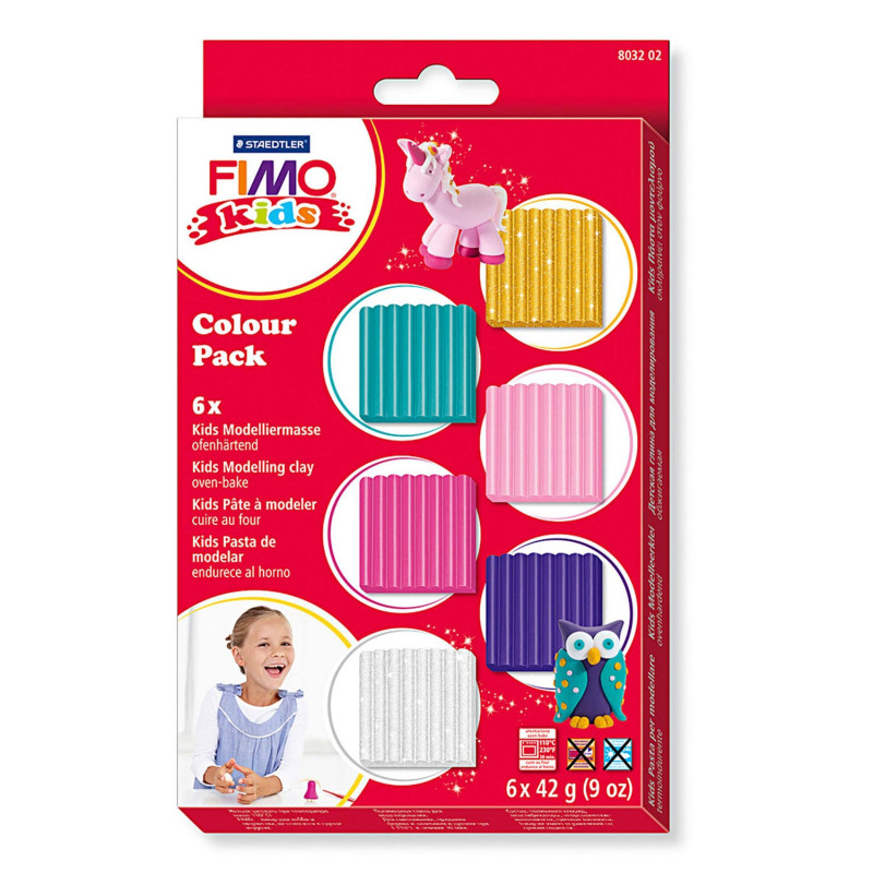 Fimo - FIMO Kids modeling clay, extra colours 78537