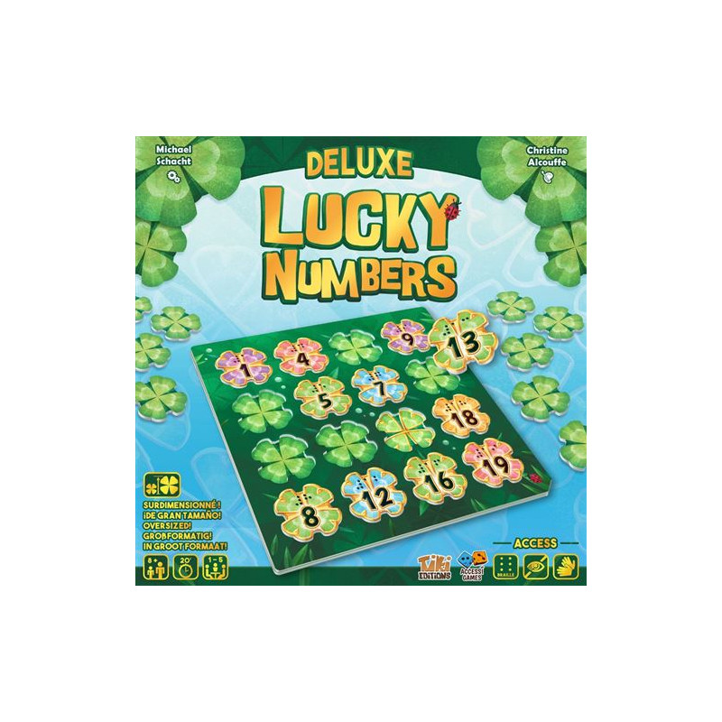 Jeu d’ambiance Tiki Edition Lucky Numbers Deluxe