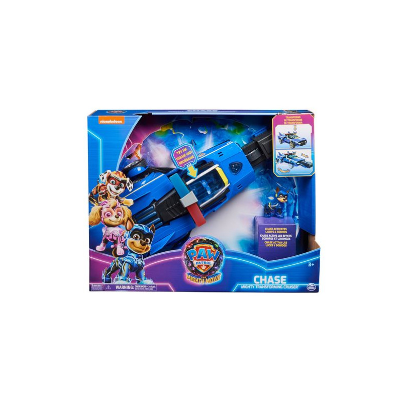 Véhicule Deluxe Paw Patrol La Pat Patrouille Chase The Mighty Movie