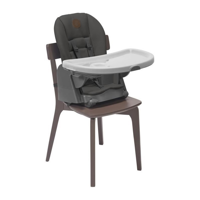 Nania Chaise haute EVA 2 en 1 utilisable des 6 mois - gris