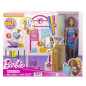 Coffret Barbie Mattel Boutique Création Poupée Mannequin