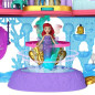 Disney Princesses - Coffret Le Château Deluxe de Ariel - Figurine - 3 ans et + - MATTEL - HLW95 - POUPEE MANNEQUIN DISNEY