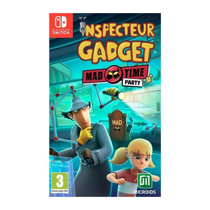 Inspecteur Gadget Mad Time Party - Jeu Nintendo Switch