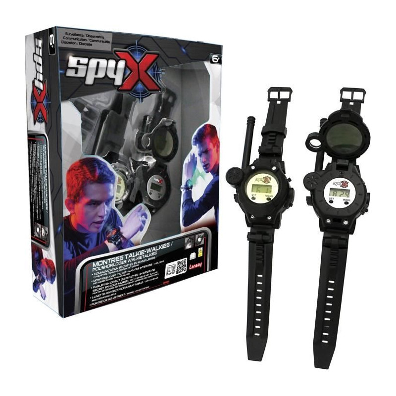 Set de 2 montres talkie-walkies - SPY X