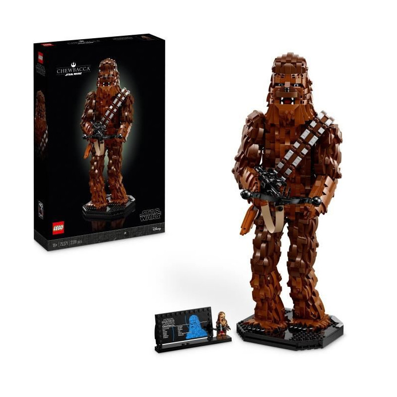 LEGO Star Wars 75371 Chewbacca, Kit de Modélisme Le Retour du Jedi po