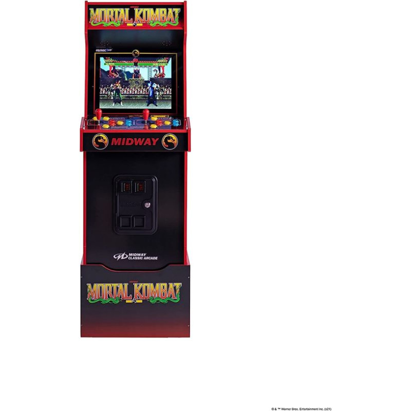 Borne d arcade 14 jeux Arcade1Up Mortal Combat Midway Édition Legacy